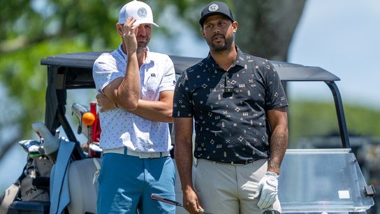 PGA National Round 2 Leaderboard. Photo by Juarez Santos