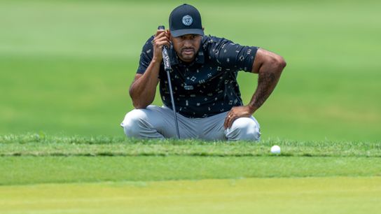 Aaron Hicks Walks It Off at PGA National. Photo by Juarez Santos