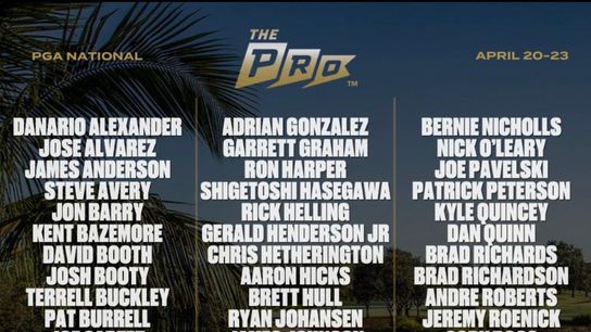 PGA National Entry List