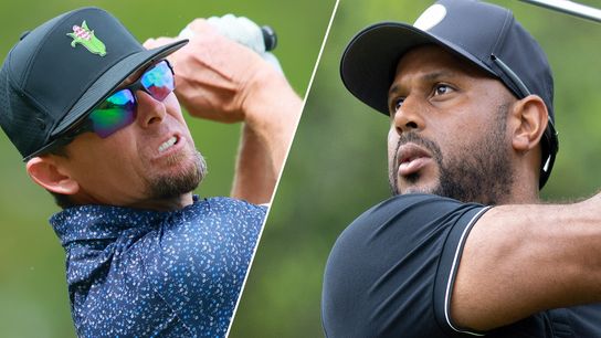 Two-Man Show ... So Far. Photo by Brad Puckett / The PRO Tour