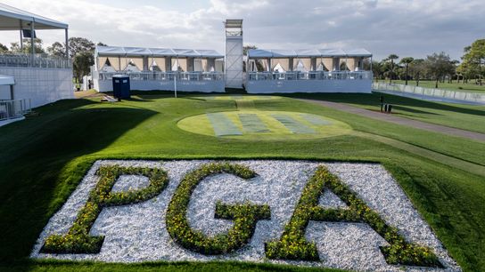 By the Numbers: The Champion Course Scorecard. Photo by GREG LOVETT/PALM BEACH POST / USA TODAY NETWORK via Imagn Images